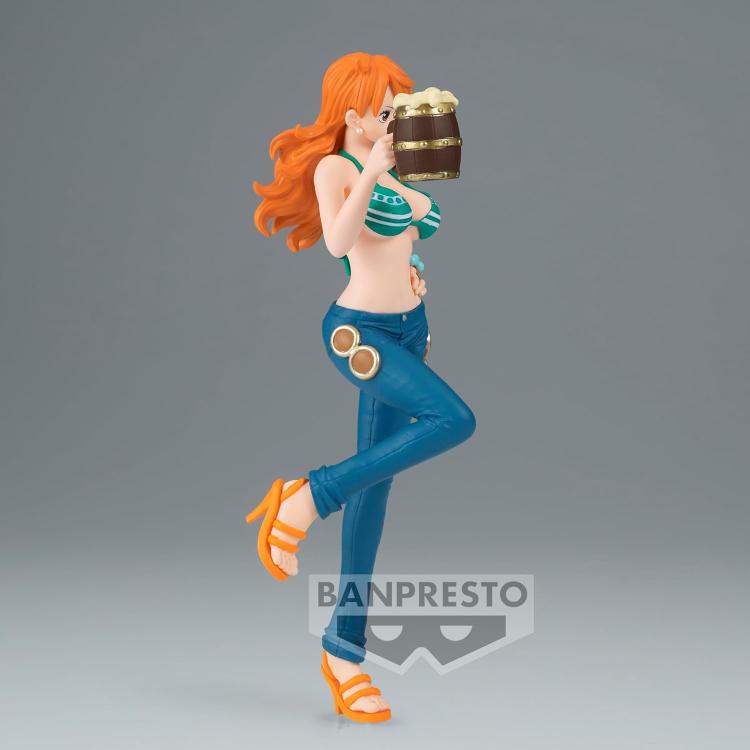 BANPRESTO ONE PIECE IT'S A BANQUET (NAMI) FIGUR PVC SAMMELSTATUE BANDAI