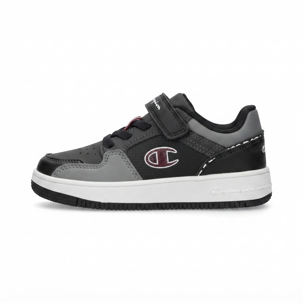 Champion scarpa sneakers junior RD18 2.0 LOW B PS Low Cut S32414 KK014 nero-grigio