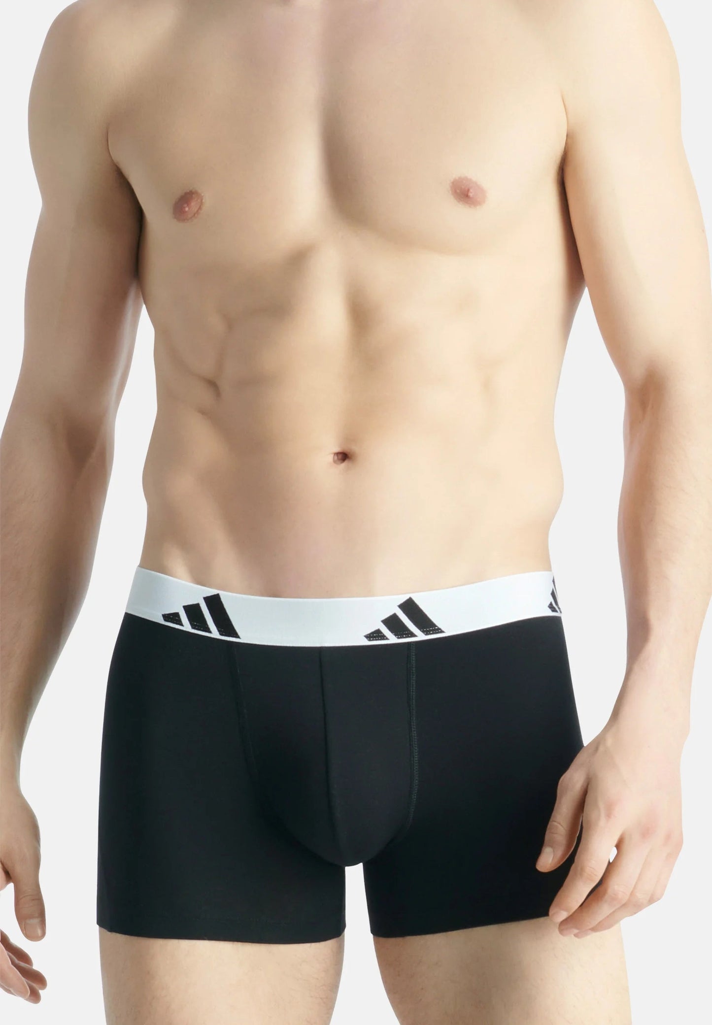 Adidas Intimo Boxer Active Flex Cotton Uomo Nero - JK3945