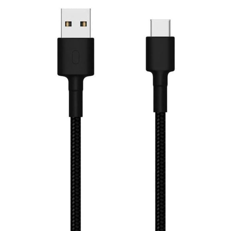 Xiaomi Ladekabel USB-A/USB-C Fast Charge 1M Schwarz Smartphone-Ladegerät