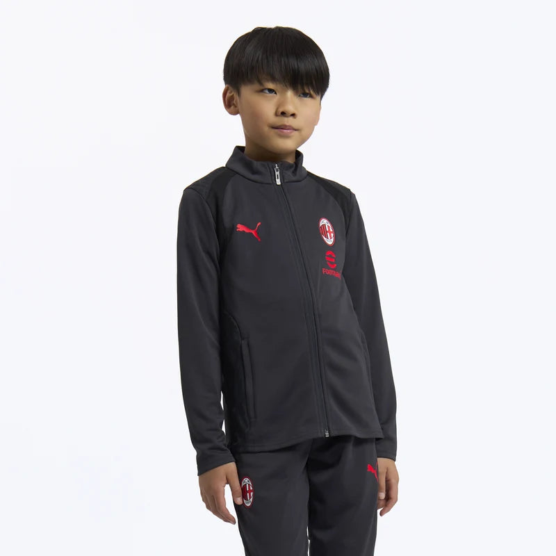 Puma giacca sportiva junior Milan ACM Training Jacket Jr 786650-20 grigio scuro