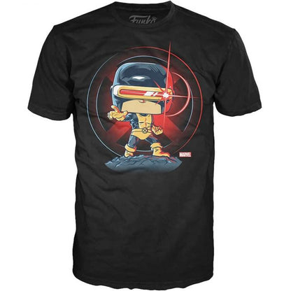 Funko Pop! Tees Marvel X-Men Cyclops 502 Glow In The Dark mit T-Shirt M