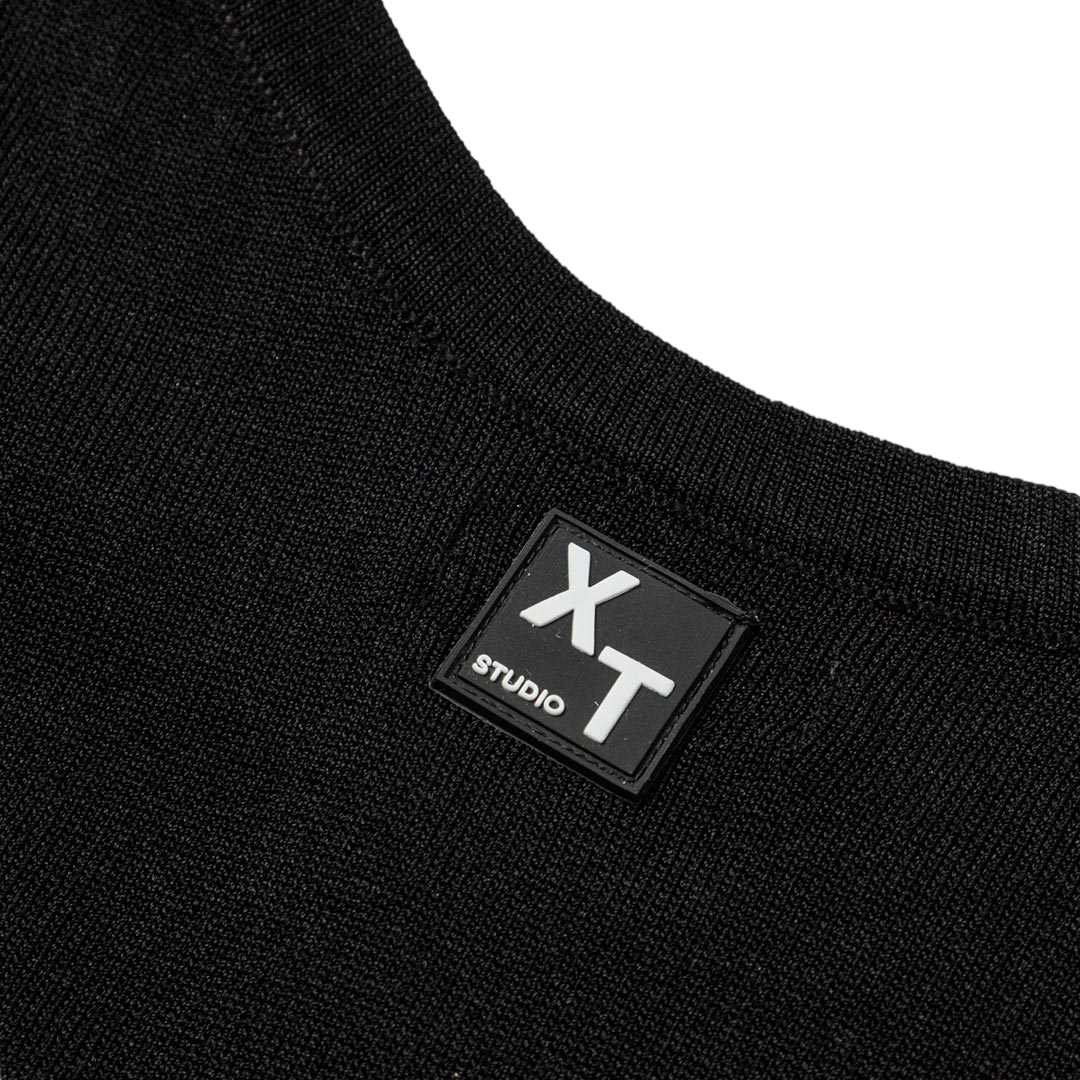 XT Studio canotta top da donna in cotone. Colore nero