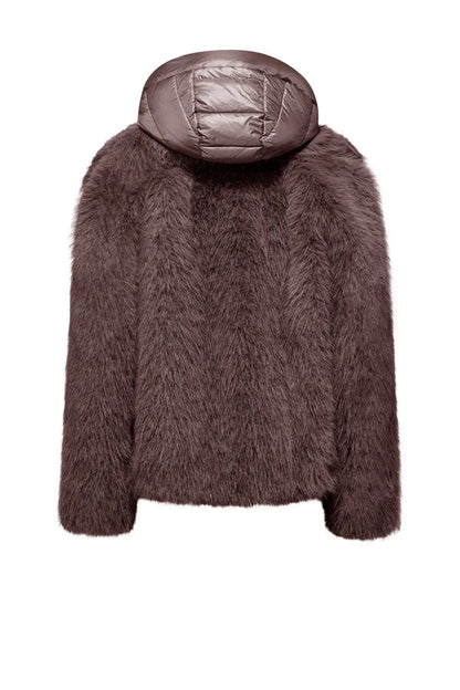Bomboogie Paris Coat GW9148TFRL6-481 Donna Cioccolato - Cappotto Ecopelliccia