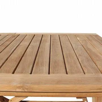 Tisch Mirage 160/240 X 90 – Ausziehbarer Teakholztisch