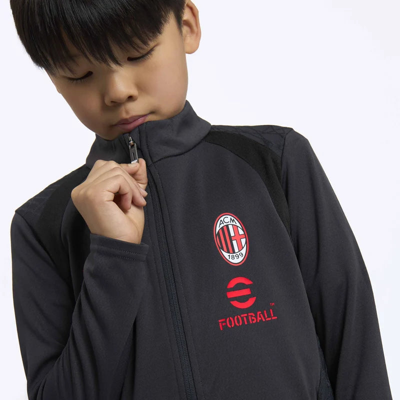 Puma giacca sportiva junior Milan ACM Training Jacket Jr 786650-20 grigio scuro