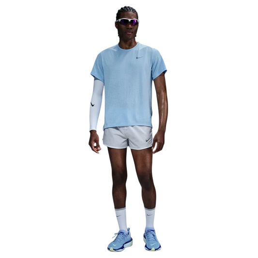 Nike Miler Breathe HJ4181-422 - Maglietta Dry-FIT Running Uomo Celeste