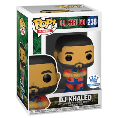 Funko Pop! Rocks – DJ Khaled (238) Exklusive Vinylfigur 9 cm Air Jordan Blue