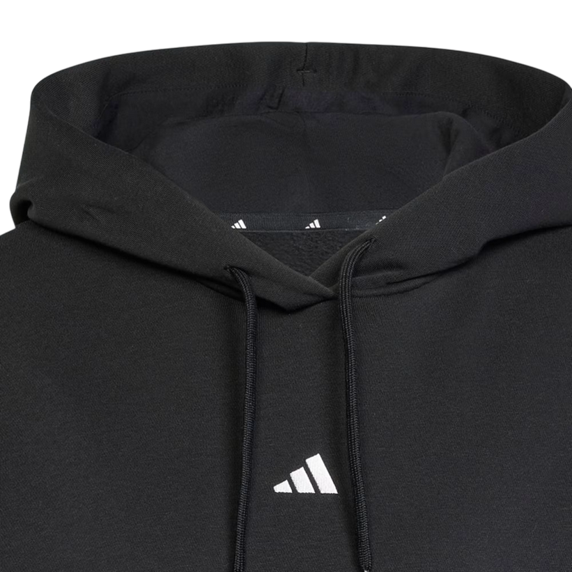 Adidas Felpa da donna cappuccio Essentials Small Logo Feel Cozy JN1861 nero