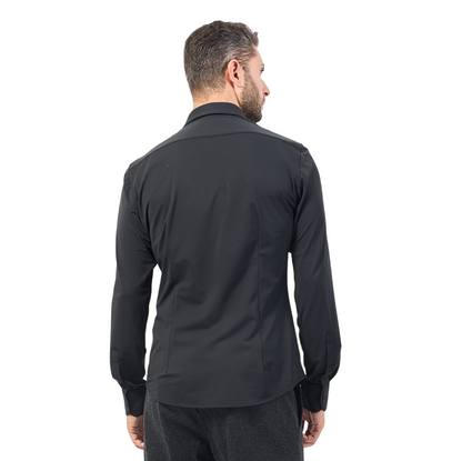 YES ZEE – Camicia Uomo No Stiro 0362 C809 0801 Nero