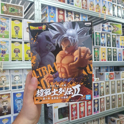 BANPRESTO DRAGON BALL SUPER CHOSENSHIRETSUDEN II (SON GOKU ULTRA) FIGURE PVC