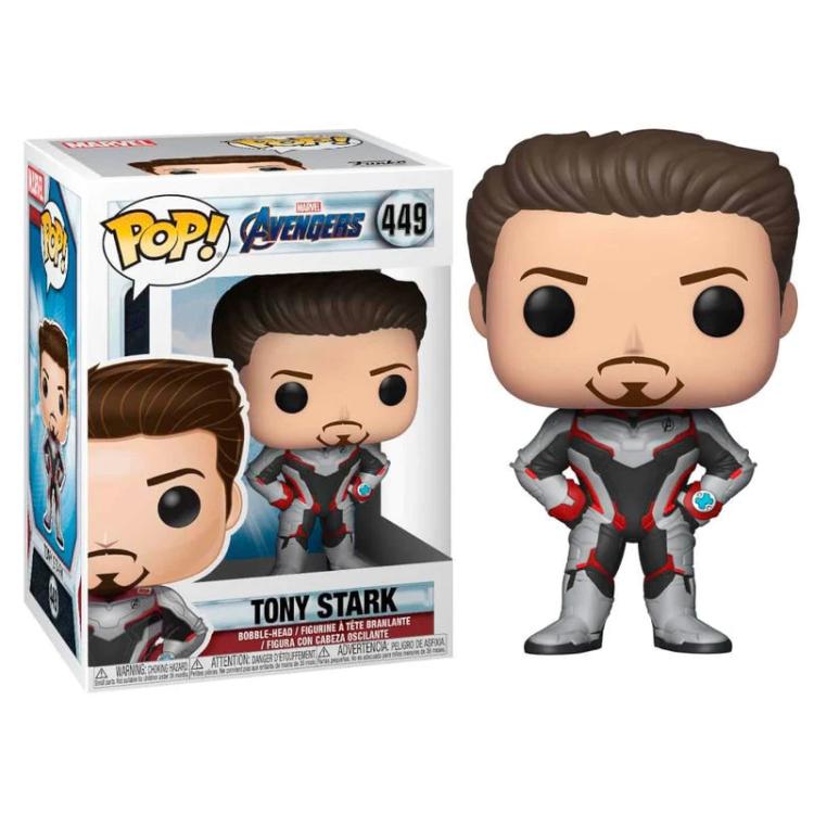 Funko Pop! Marvel Avengers Endgame - (449) Tony Stark Vinylfigur Iron Man 9cm