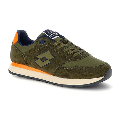 Lotto scarpa sneakers da uomo Trainer AMP 222902 948 verde