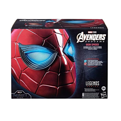 Hasbro - Avengers: Marvel Legends Series - Elektronischer Iron Spider-Man Helm