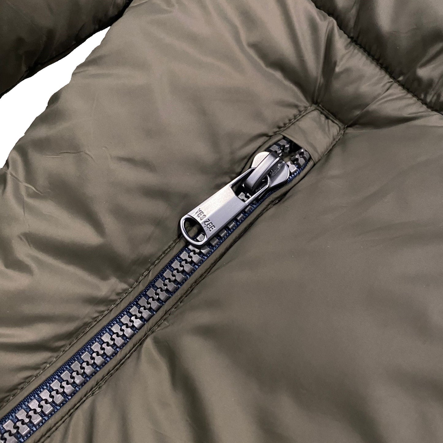 Yes Zee giubbotto trapuntato con cappuccio da ragazzo J838/QFJJ 0905 verde militare