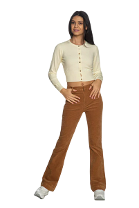Yes Zee Cardigan Donna Girocollo Manica Corta Bottoni 1039-M001-0222 Oro