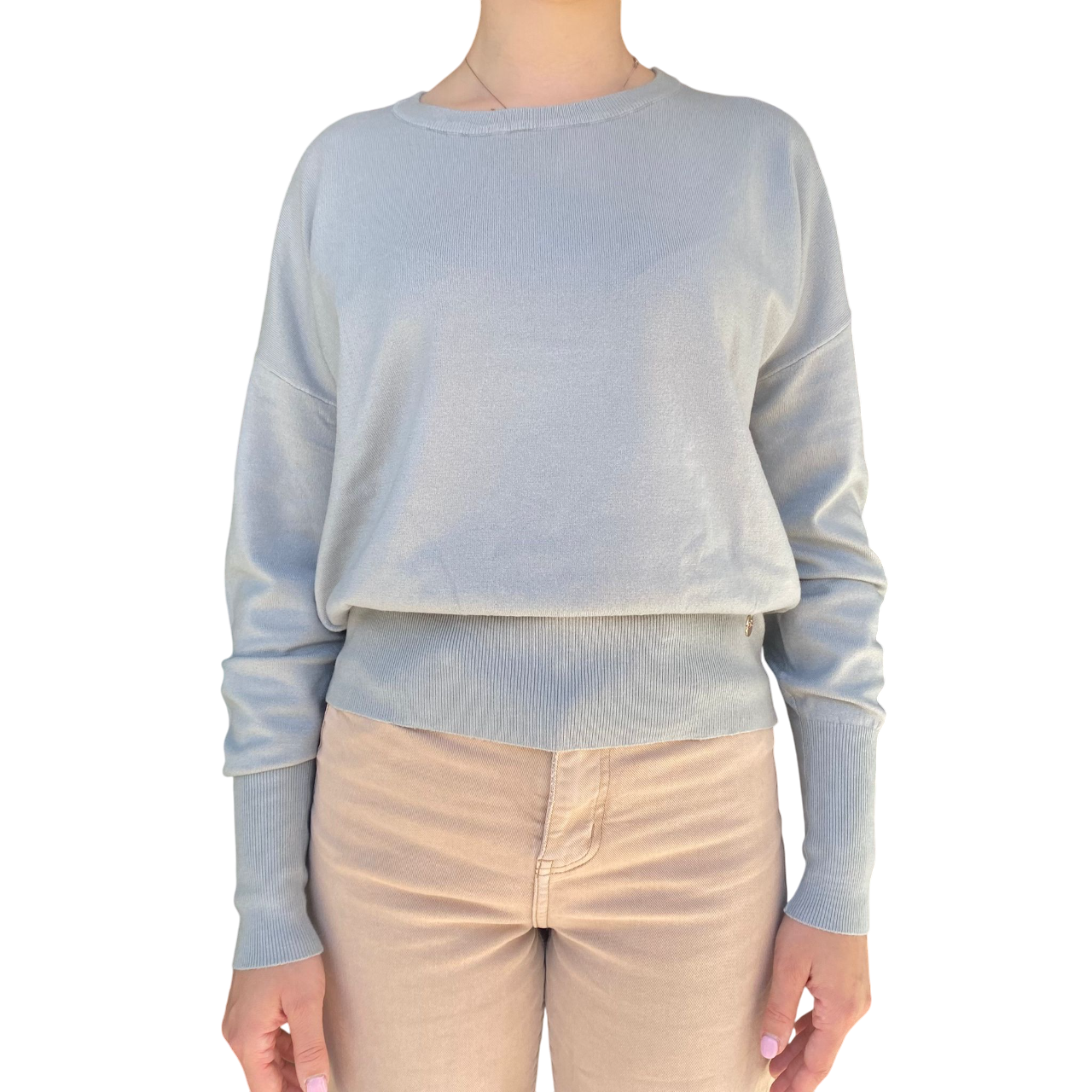 Yes Zee Maglia Donna Grigio Perla 1043 M051 RU00 0819