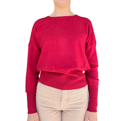 Yes Zee Maglia Donna 1043 M051 RU00 0562 Rosso