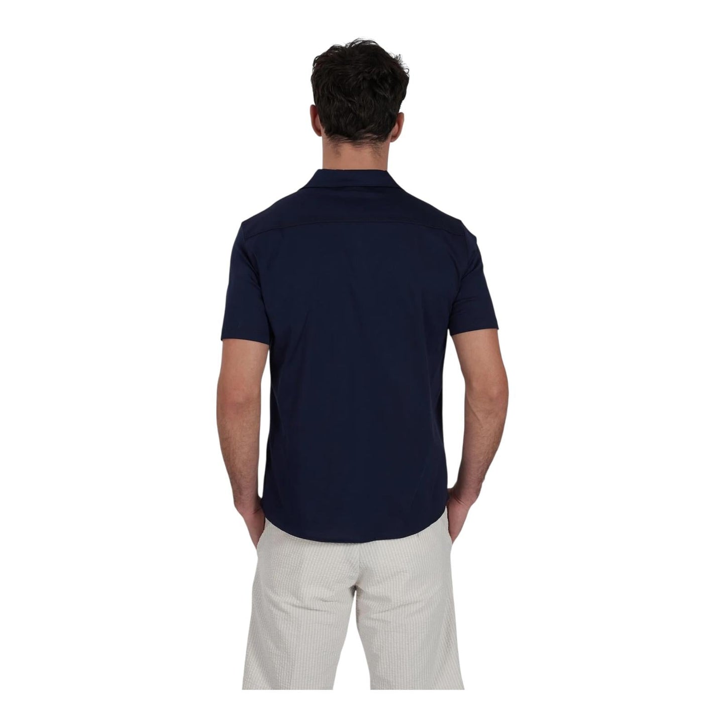 Yes Zee Polo manica corta da uomo 0437 T719 MH00 0910 0710 Blu