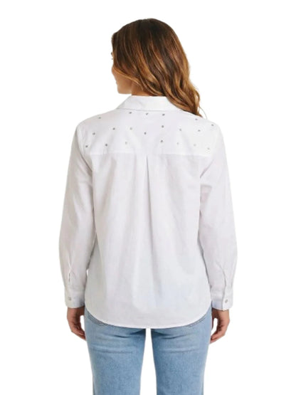 Yes Zee Camicia Donna Lifestyle Bianca - 1058 C407/ED00 0107