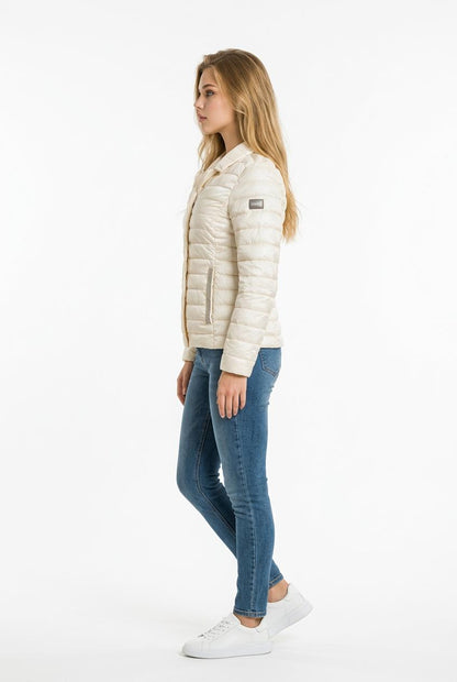 Yes Zee giacca 100 grammi da donna con applicazioni alle tasche 1376 G408 KS00 0157 avorio