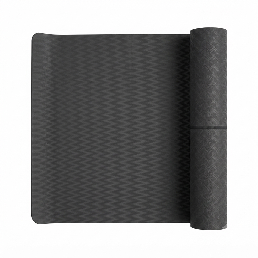 Energetics tappetino yoga  MT TPE dimensioni 183cm x 61cm x 6mm 437850 050 nero