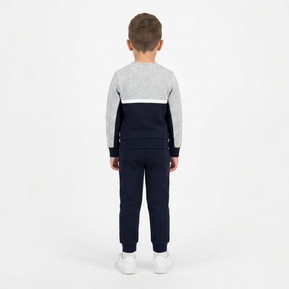 Champion Tuta Sportiva Junior Cotone Felpato Sweatsuit 307721 BS517 Blu