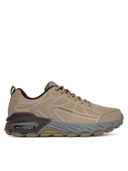 Skechers scarpa outdoor da uomo  Max Protect Irongaurd 237672/TPBK tortora