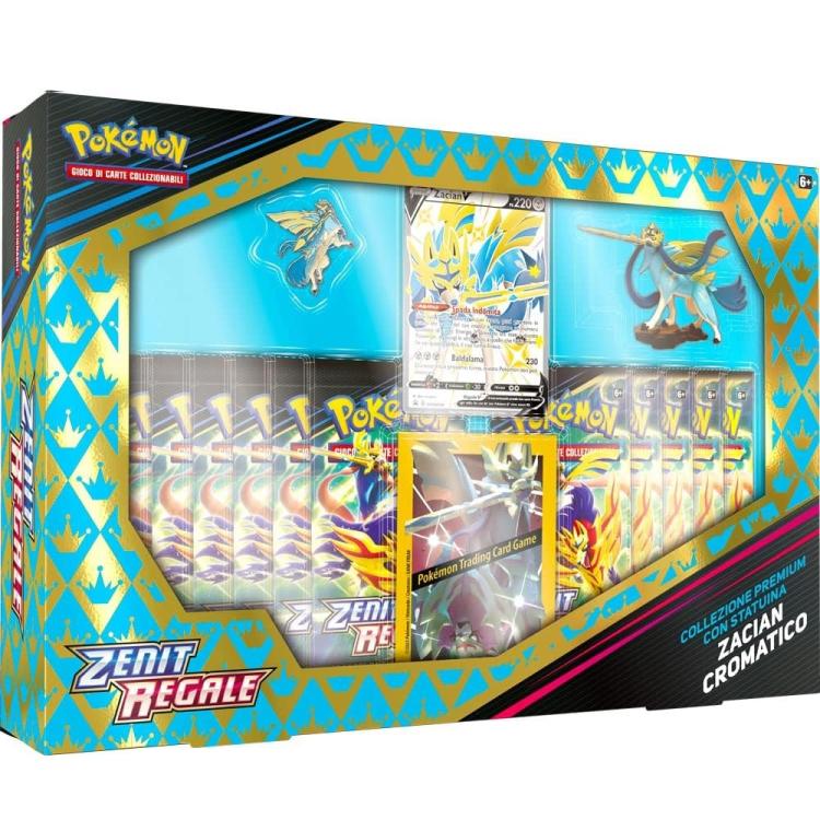 Pokémon Zenit der Könige Premium-Sammelkarten-Kollektion Schillerndes Zacian