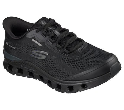 Skechers Scarpa sneakers uomo Slip-ins Waterproof: Glide-Step Pro - ChaChing 233135/BBK nero