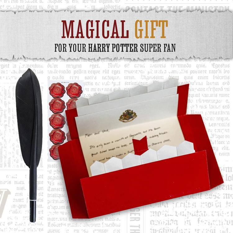 Paladone Harry Potter Briefpapier-Geschenkset mit Stift und Zubehör