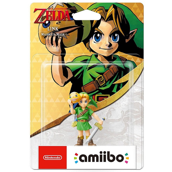Amiibo The Legend Of Zelda Majora'S Mask (Link) Figure Nintendo Figure Collezione