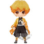 BANPRESTO Q POSKET DEMON SLAYER ZENITSU AGATSUMA 2 (A) STATUE FIGURE 14 CM
