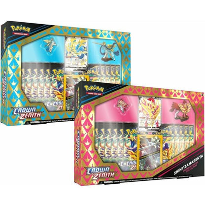Pokemon Zenit Regale Gioco Carte Collezione Premium Statuina Zamazenta Cromatico