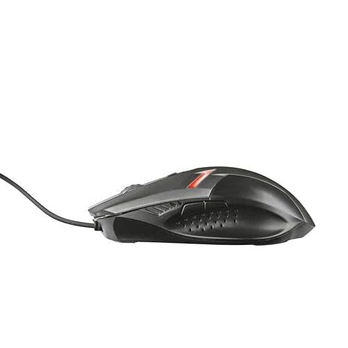 Trust Ziva Gaming Maus Optisch LED USB Schwarz 6 Tasten Präzision Spiel 2000 DPI