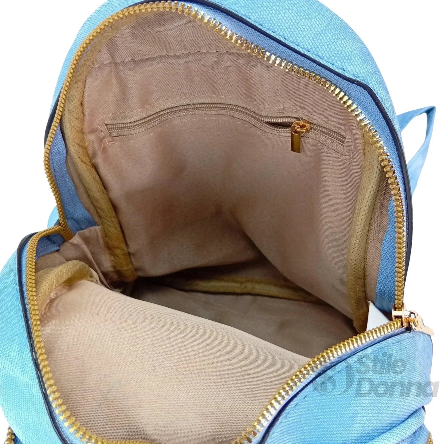 Stile Donna Bags - Zaino Mini in Denim Blu