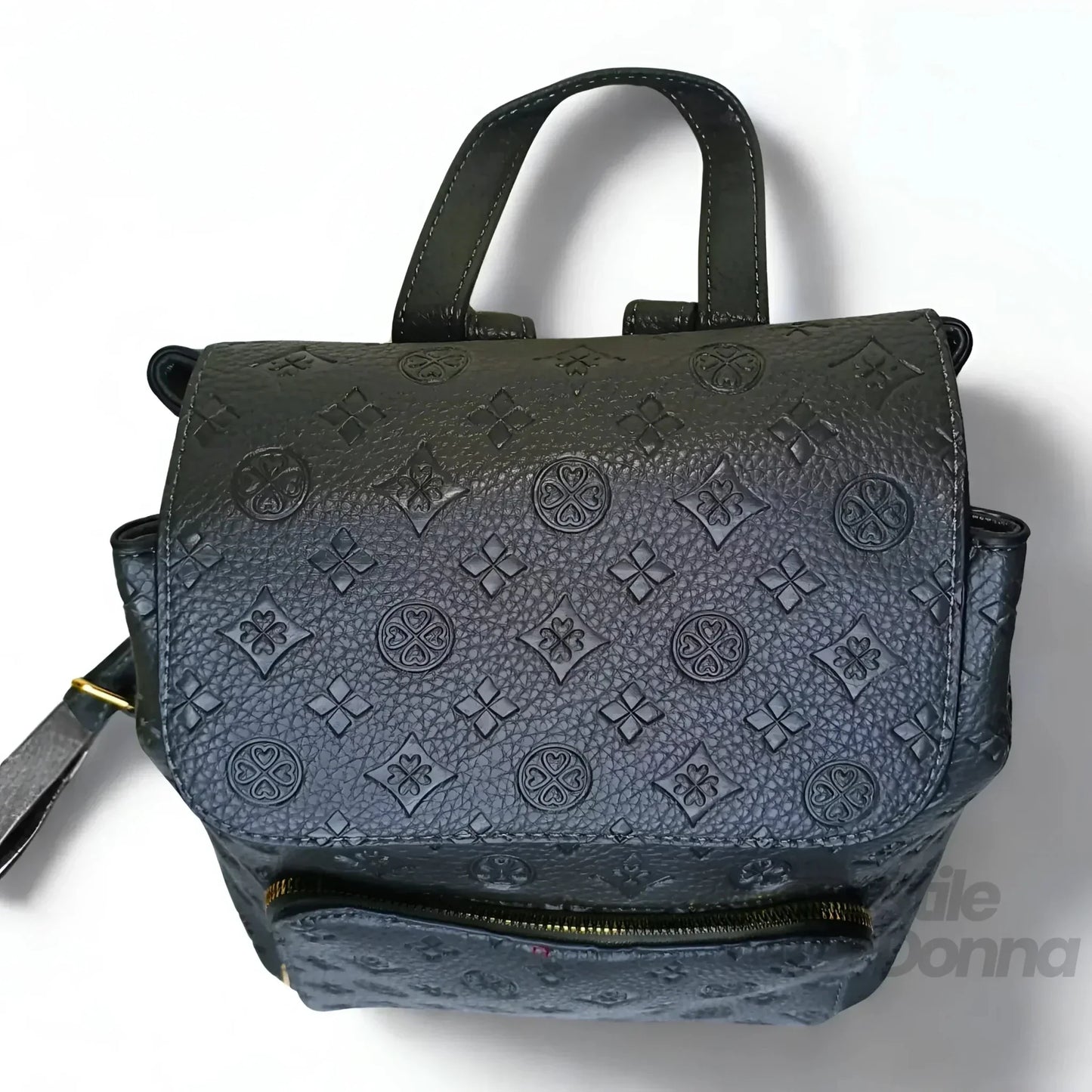 Stile Donna Bags - Zaino in Ecopelle Grigio