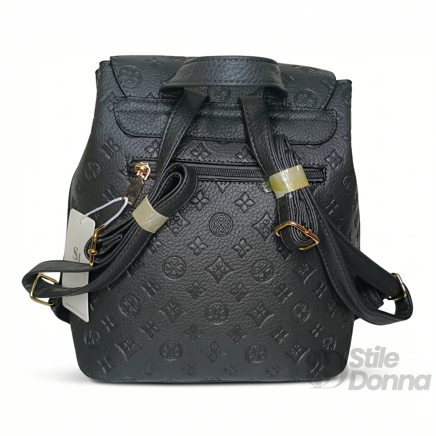 Stile Donna Bags - Zaino in Ecopelle Grigio