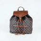 Stile Donna Bags - Brown Faux Leather Backpack