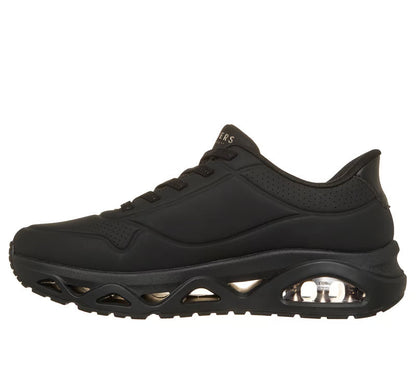 Skechers scarpa sneakers da donna Slip-ins: UNO Glide-Step - Glide On Air 190113/BBK nera