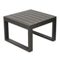 Cuba 45 x 45 square coffee table with painted aluminum frame