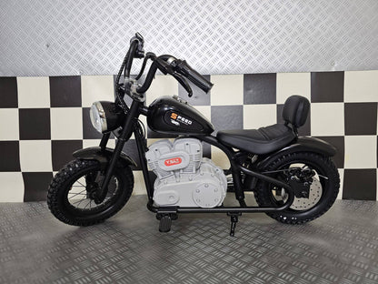 Moto Elettrica per Bambini Chopper 24 V – Nero