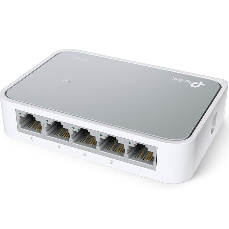 Tp-Link Hub Desktop Switch 5-Port 10/100 RJ45 10/100 Mbps Plug&Play TL-SF1005D