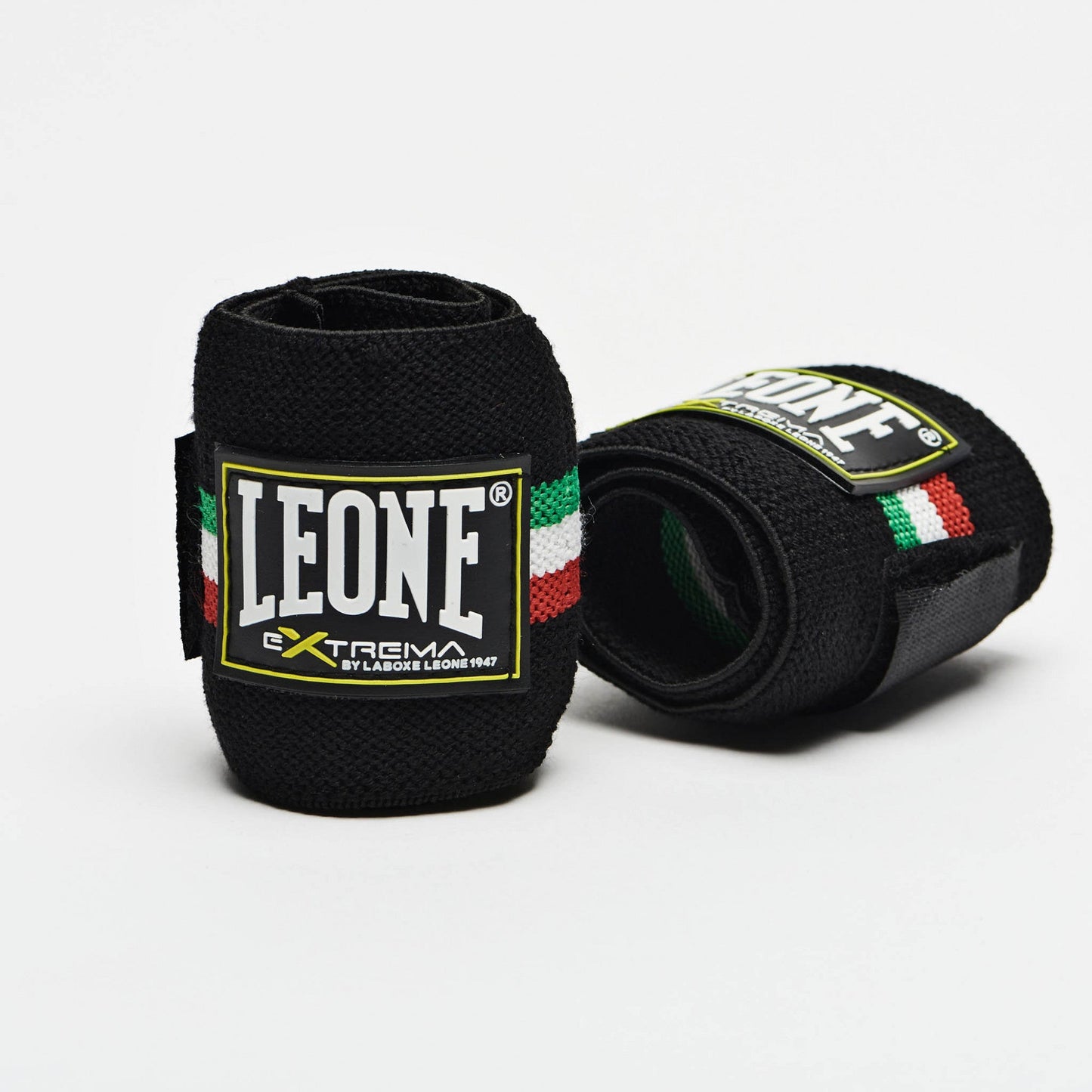 Leone Polsiera per sollevamento pesi AB706 Tricolore Italia