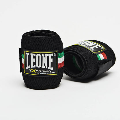 Leone Polsiera per sollevamento pesi AB706 Tricolore Italia