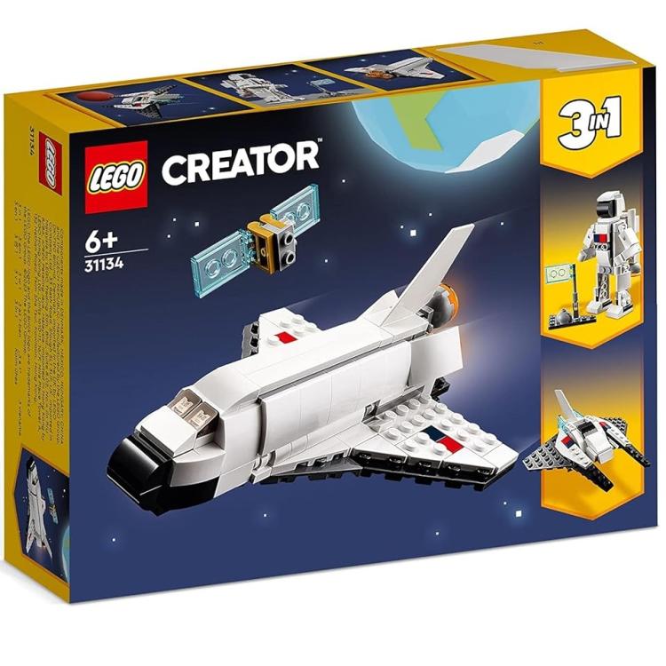 Lego - Creator - Set 31134 (3 In 1 Astronaut, Spielzeug-Raumschiff) 144 Teile 9+