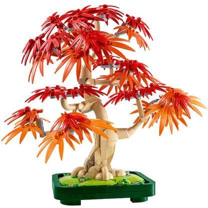 Lego - Blumen 10348 Botanicals Bonsai-Baum Japanischer Roter Ahorn - Set 474Teile 18+