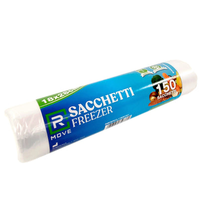 3 Rollen à 150 Beutel 18x28 Gefrierbeutel für Lebensmittel Gefrierschrank Kühlschrank
