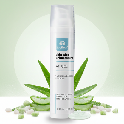 Gel Viso e Corpo Bio Aloe Arborescens 100ml | A1 Gel