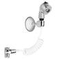 Handheld Shower Head Portable Sink Sprayer Hose Descaling Stones Camping